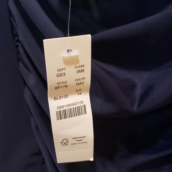 J. Crew Factory Women's Midnight One Piece Swimsuit - Picture 9 of 10